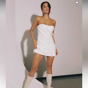 Princess Polly strapless dress